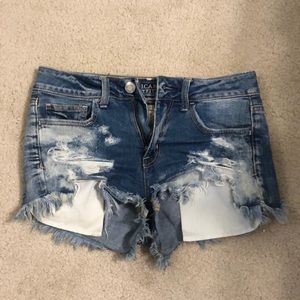 American eagle jean shorts